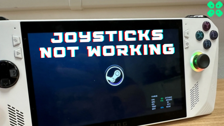 How to Fix Asus ROG Ally Joystick Not Working Properly