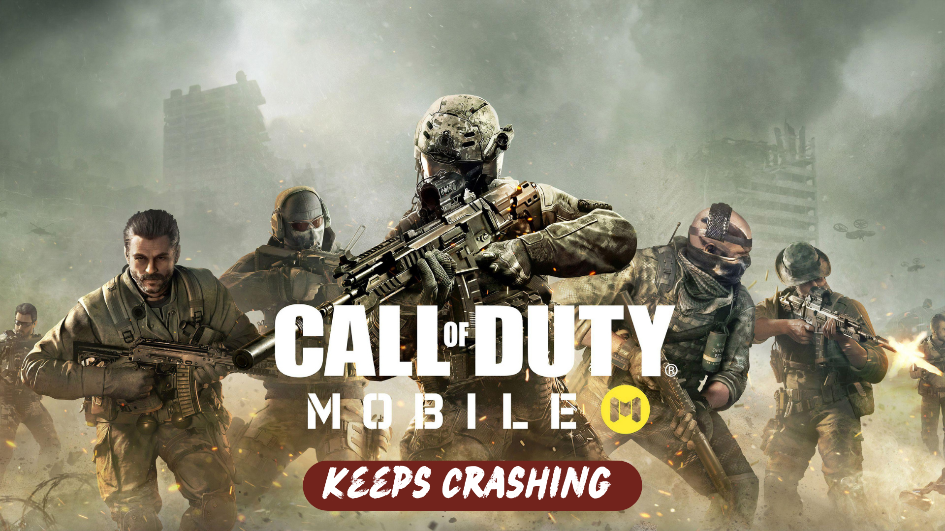 COD mobile Keeps crashing