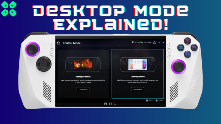 Asus ROG Ally Desktop Mode Explained!