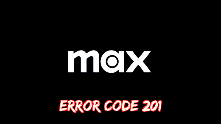 Max Error Code 201