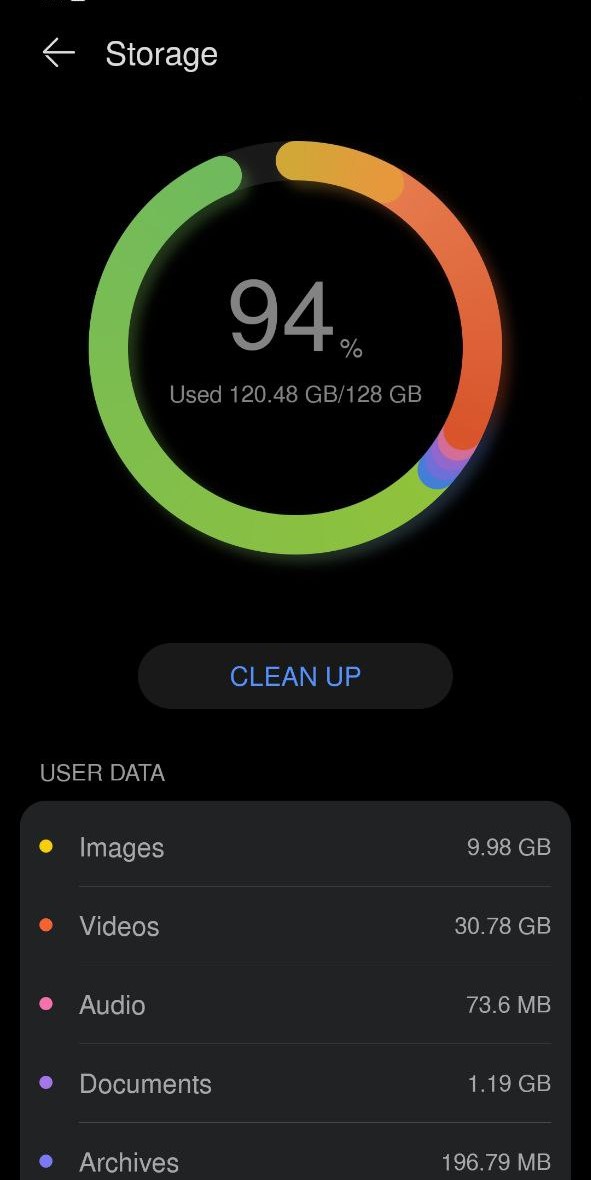 android storage