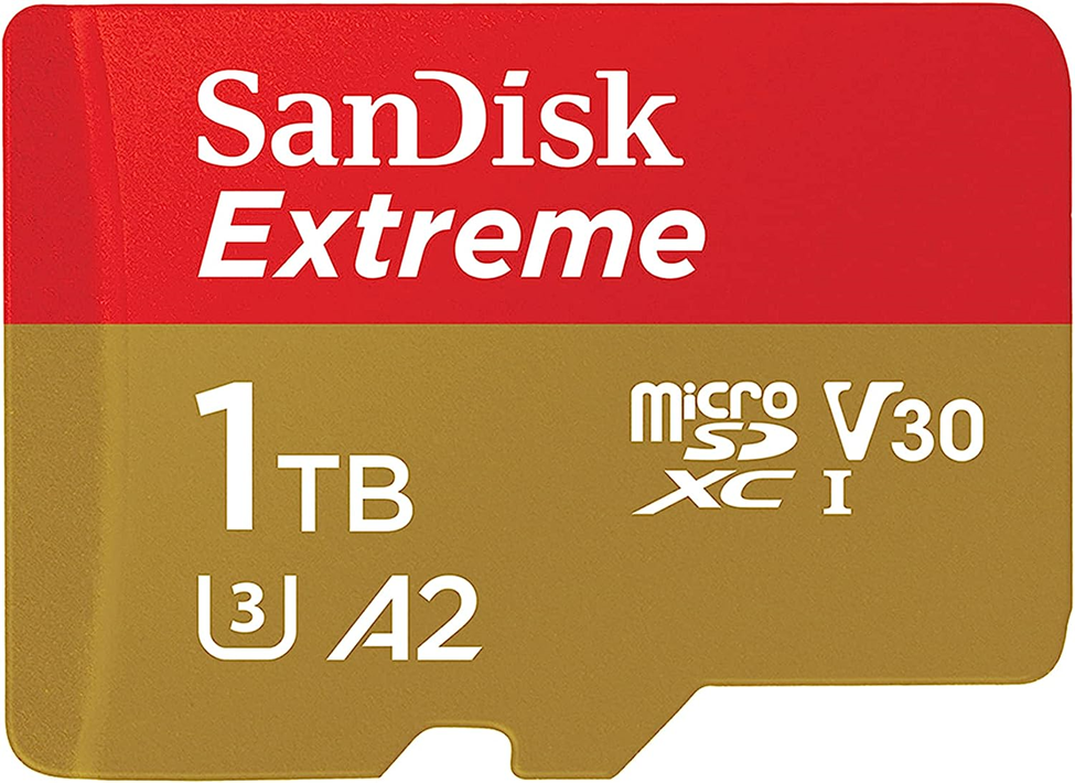 SanDisk 1TB Extreme microSDXC UHS-I Memory Card