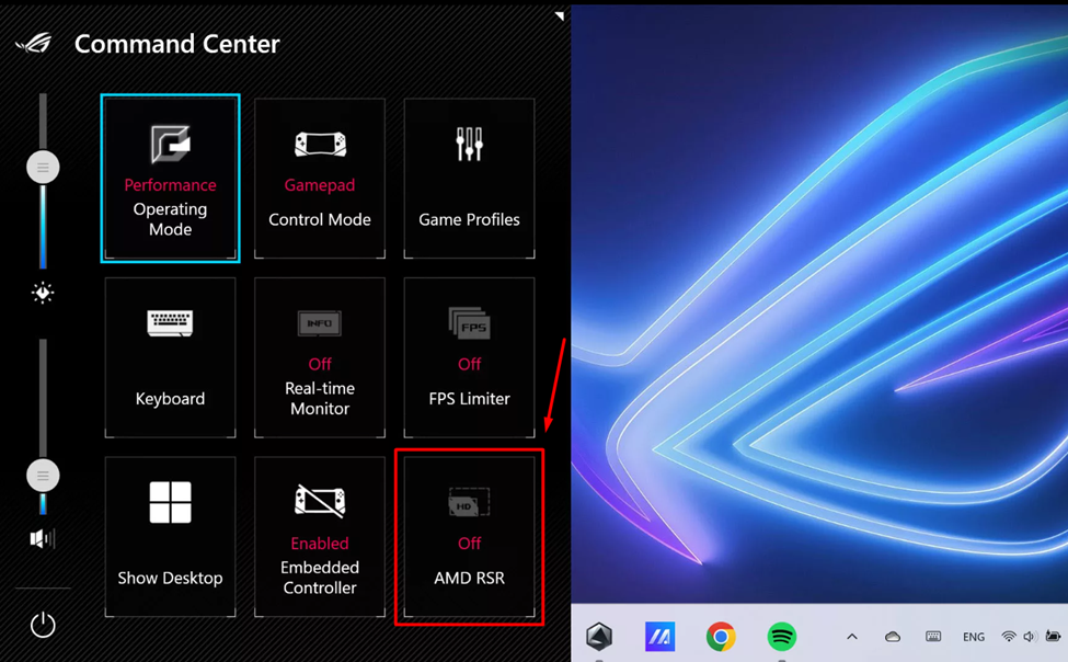 Enabling RSR on Asus ROG Ally