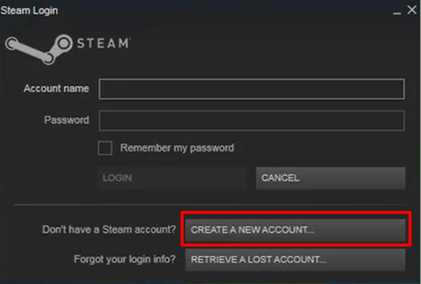 Login to Steam on Asus ROG Ally