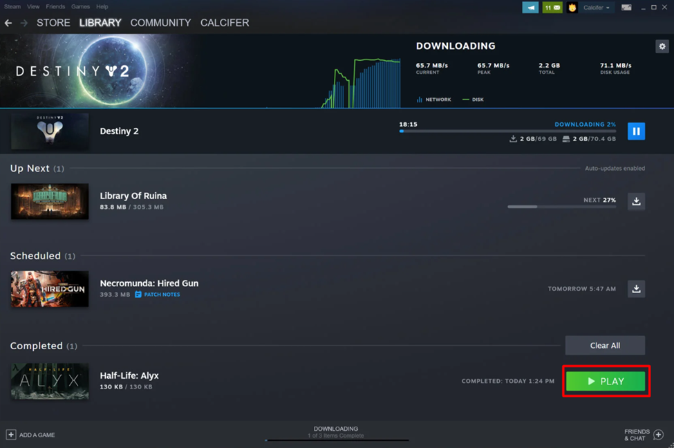 Downloading Steam Games on Asus ROG Ally