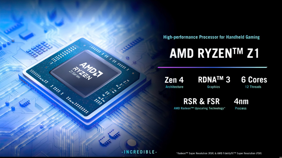 Asus ROG Ally Z1 Processor