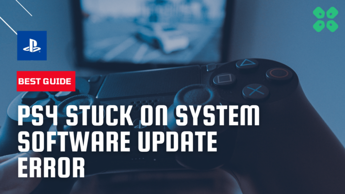 ps4 stuck on system software update error controller not working