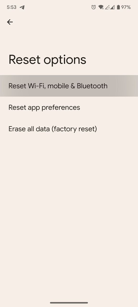 threads reset network setting