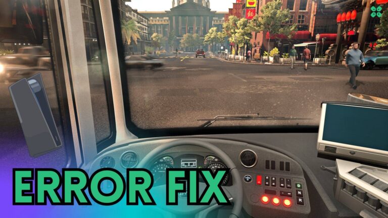 Artwork of Bus Simulator 21 and its fix of crashing by TCG