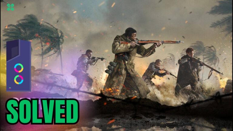 Artwork of Call of Duty Vanguard and its fix of crashing by TCG