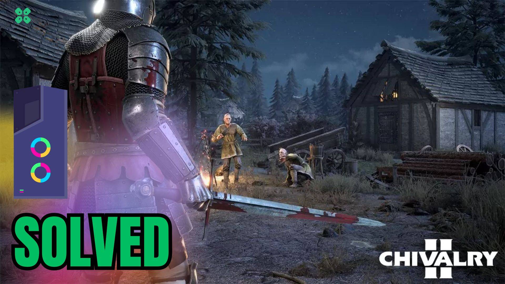 Artwork of Chivalry 2 and its fix of lagging by TCG