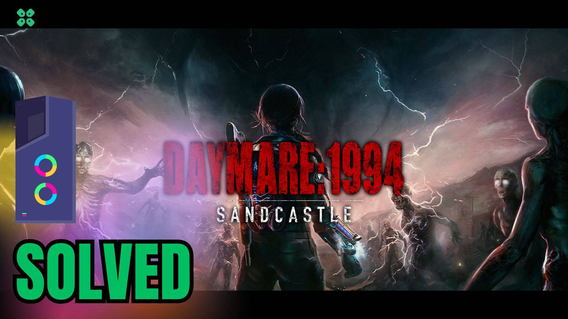 Artwork of Daymare 1994 Sandcastle and its fix of crashing by TCG