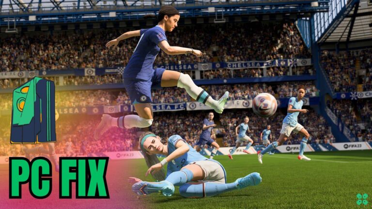 Artwork of FIFA 23 and its fix of crashing by TCG