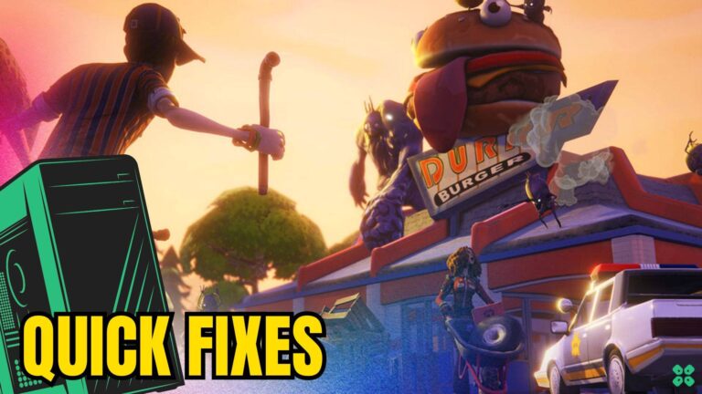 Artwork of Fortnite and its fix of lagging by TCG