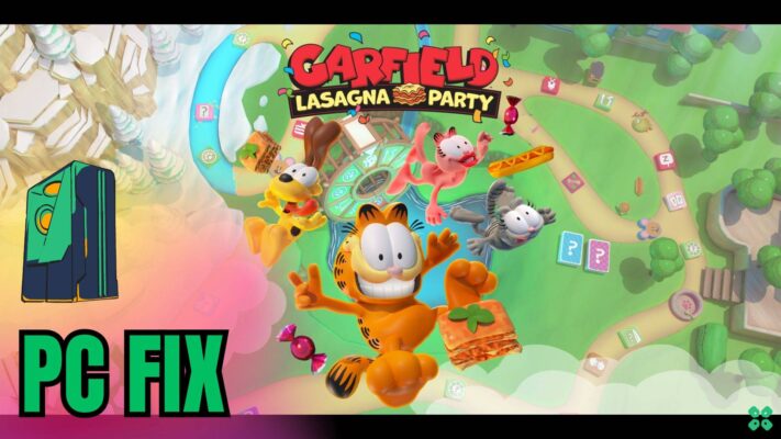 Artwork of Garfield Lasagna Party and its fix of lagging by TCG