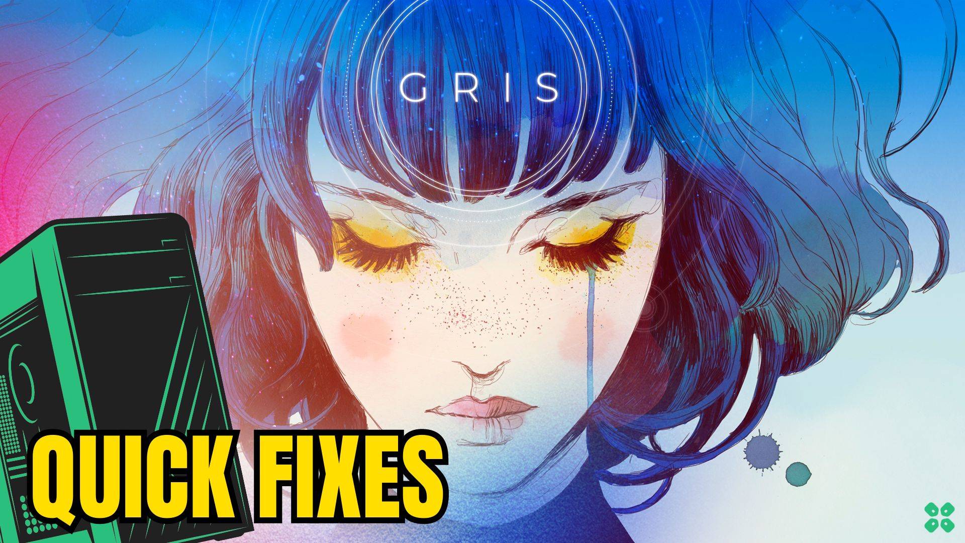 Artwork of Gris and its fix of crashing by TCG