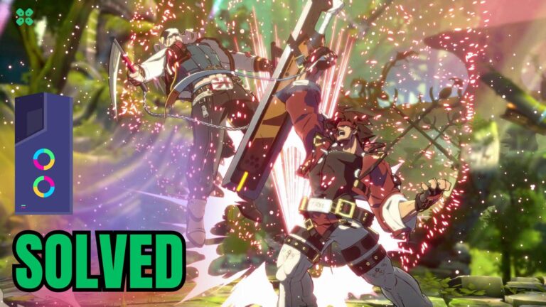 Artwork of Guilty Gear Strive and its fix of crashing by TCG