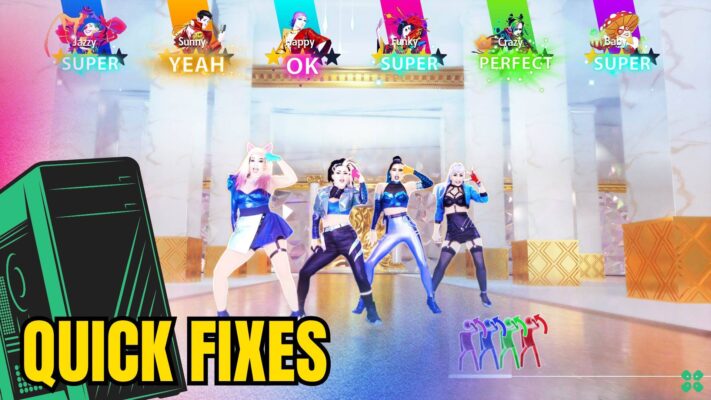 Artwork of Just Dance 2023 Edition and its fix of crashing by TCG