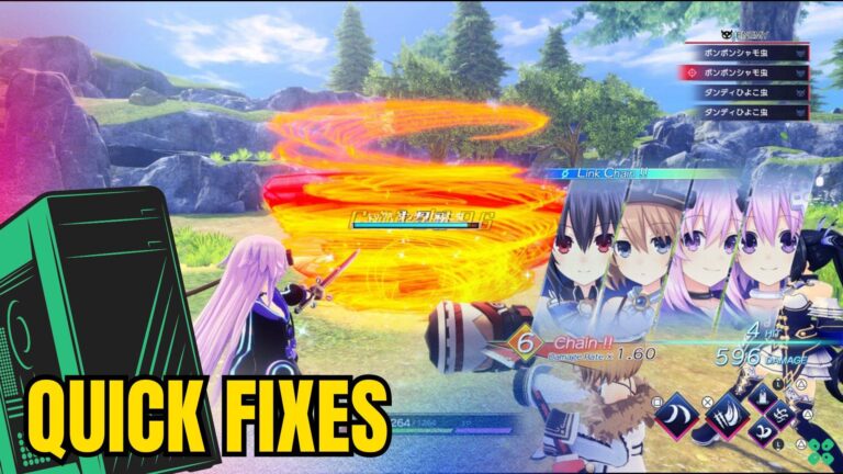 Artwork of Neptunia GameMaker REvolution and its fix of crashing by TCG