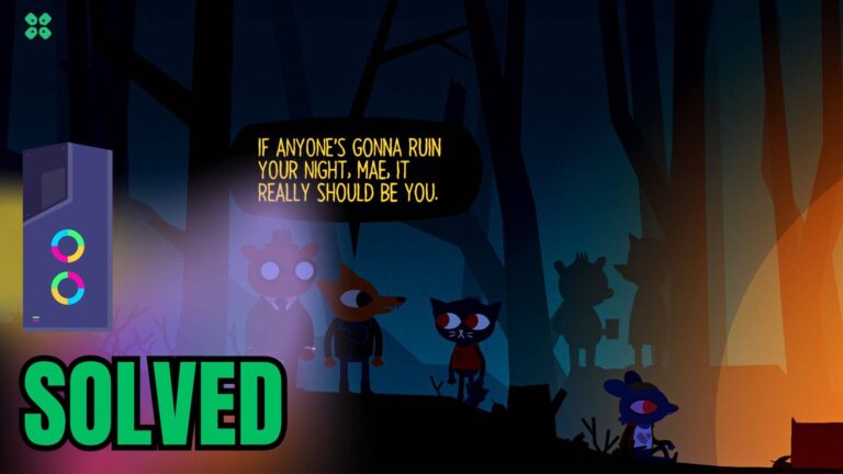 Artwork of Night in the Woods and its fix of crashing by TCG