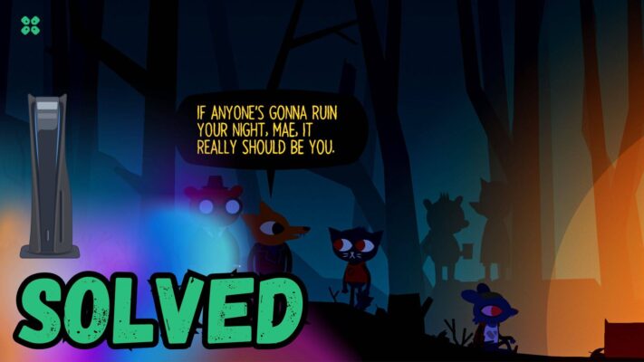 Artwork of Night in the Woods and its fix of crashing by TCG