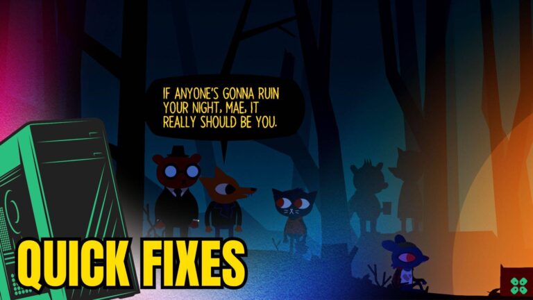 Artwork of Night in the Woods and its fix of lagging by TCG