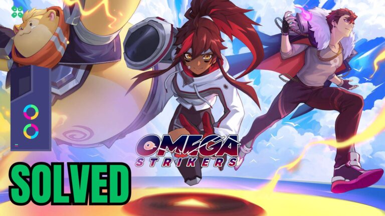 Artwork of Omega Strikers and its fix of lagging by TCG