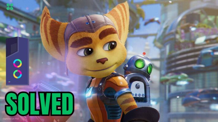 Artwork of Ratchet & Clank Rift Apart and its fix of lagging by TCG