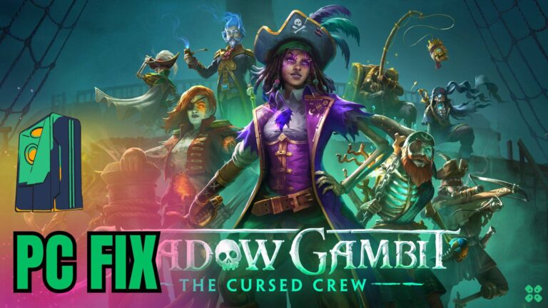 Artwork of Shadow Gambit The Cursed Crew and its fix of crashing by TCG