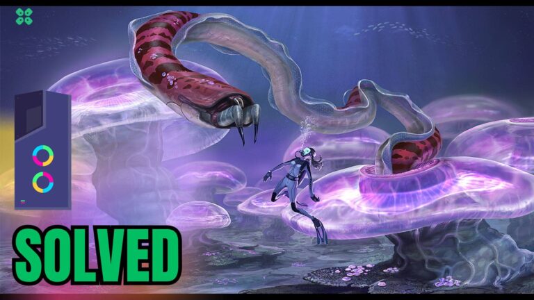 Artwork of Subnautica and its fix of lagging by TCG