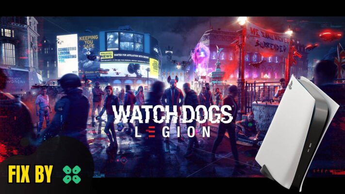 Artwork of Watch Dogs Legion and its fix of lagging by TCG
