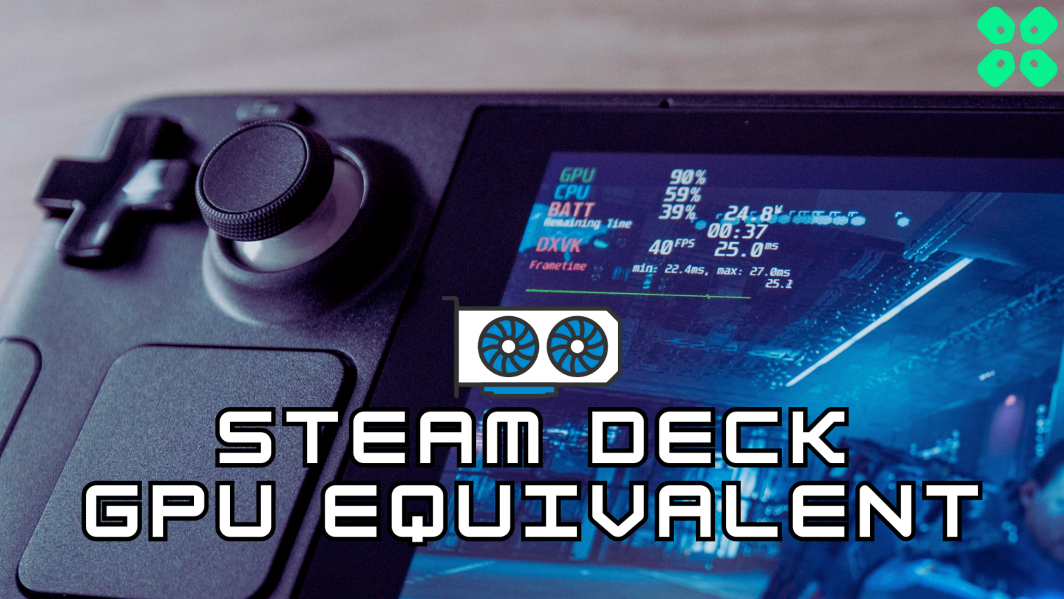 What GPU is equivalent to Steam Deck? (Nvidia and AMD)