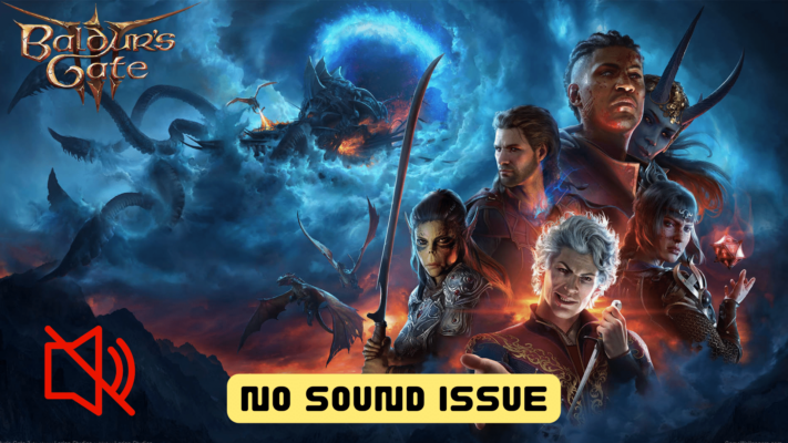 no sound issue on Baldur’s Gate 3