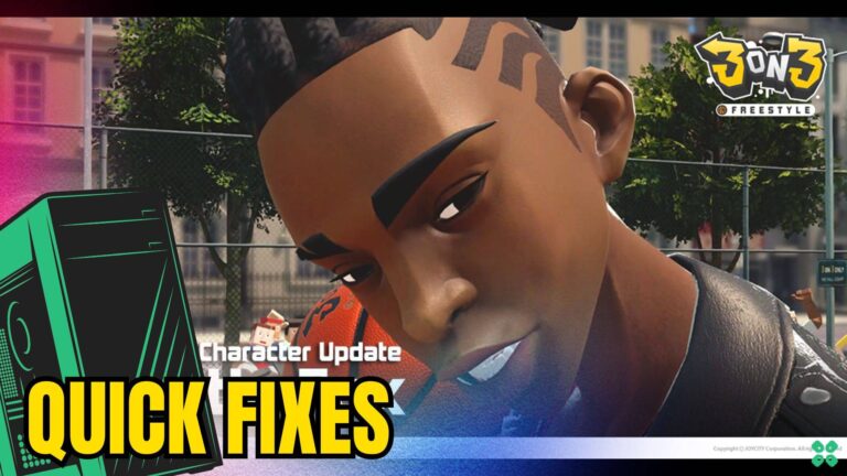 Artwork of 3on3 Freestyle and its fix of crashing by TCG