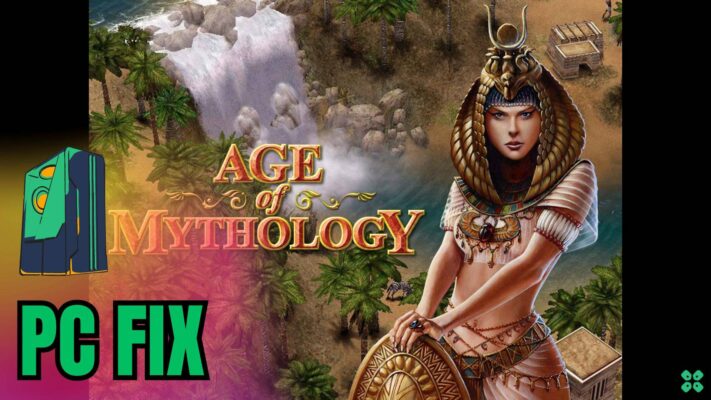 Artwork of Age of Mythology and its fix of lagging by TCG