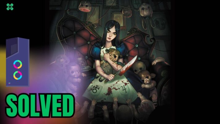Artwork of Alice Madness Returns and its fix of crashing by TCG