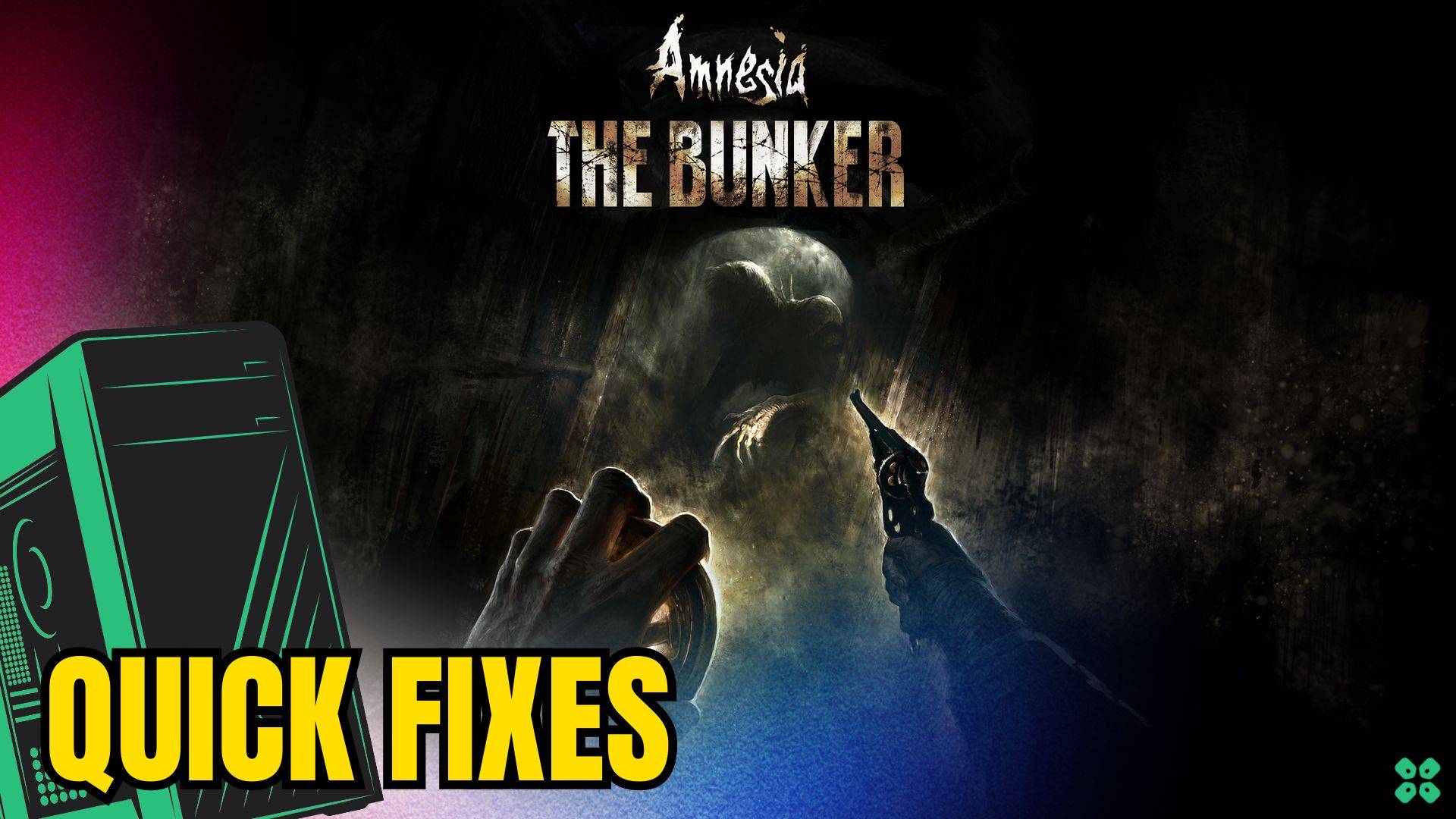 Artwork of Amnesia The Bunker and its fix of crashing by TCG
