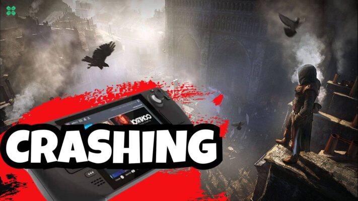 Artwork of Assassin's Creed Unity and its fix of crashing by TCG