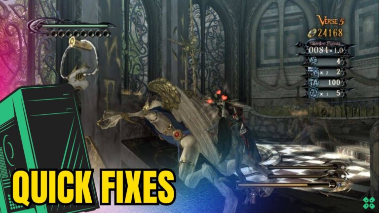 Artwork of Bayonetta and its fix of crashing by TCG