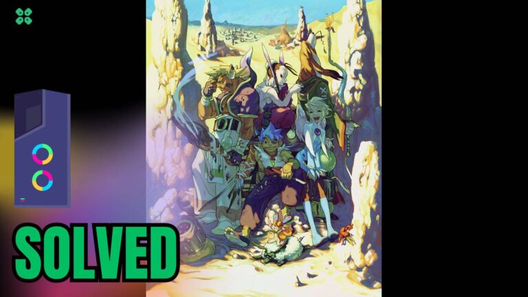 Artwork of Breath of Fire IV and its fix of crashing by TCG