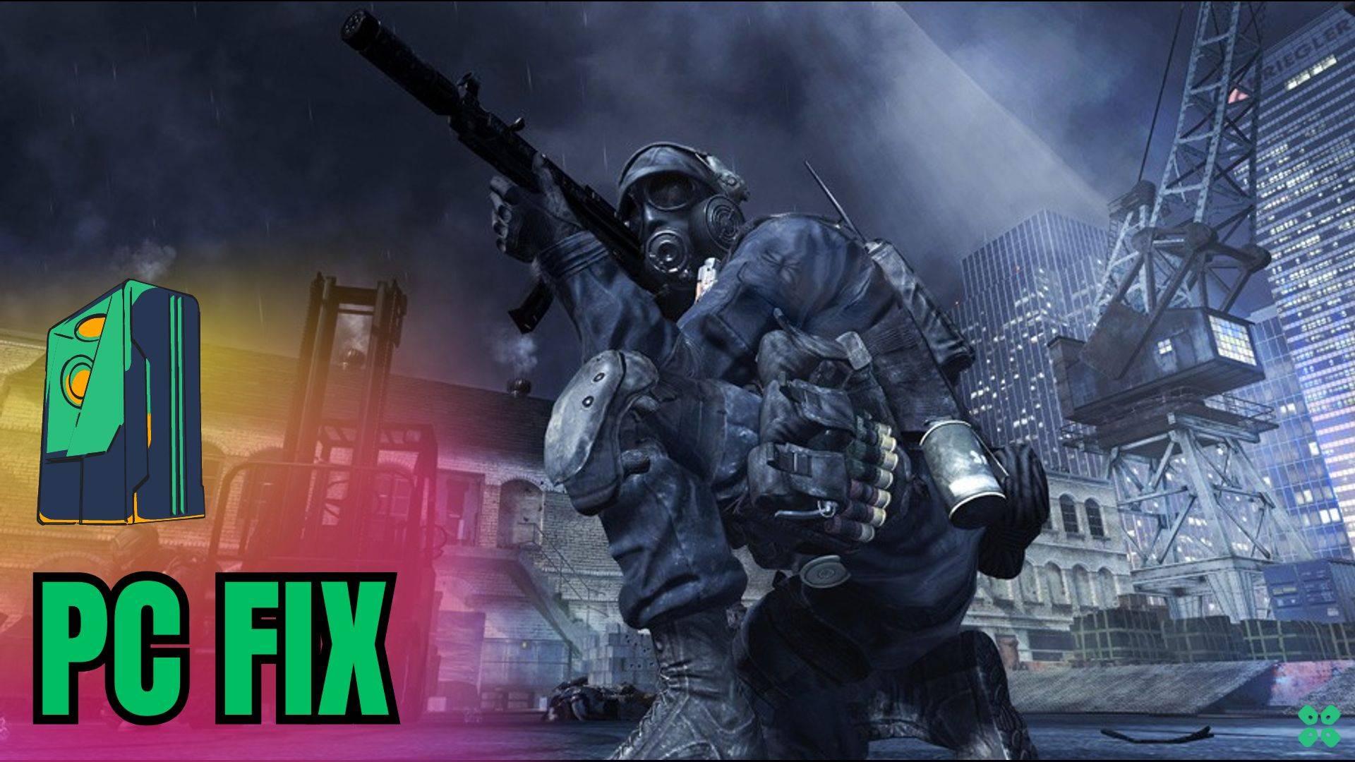 Artwork of Call of Duty Modern Warfare 3 and its fix of lagging by TCG