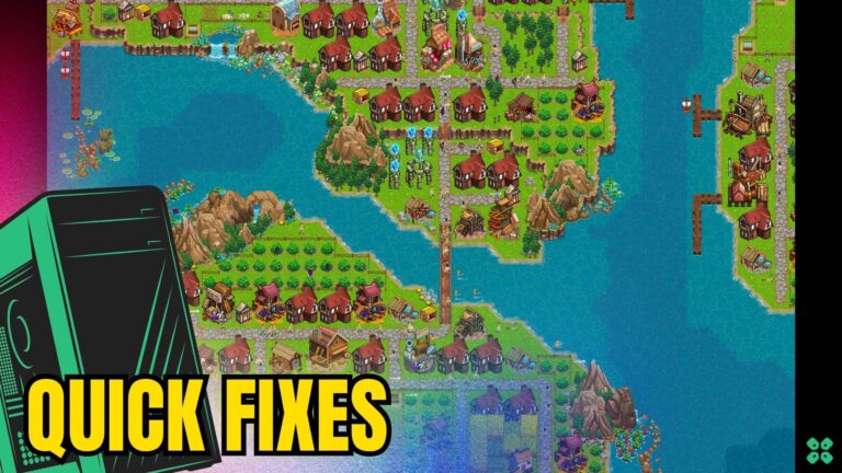 Artwork of City Idle and its fix of lagging by TCG