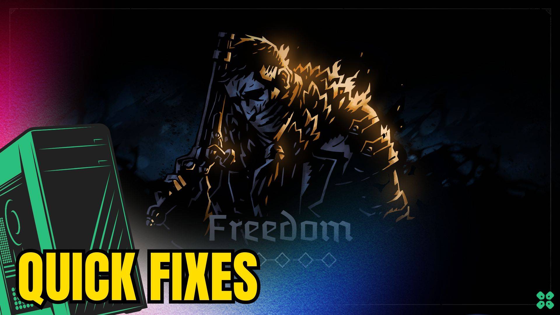 Artwork of Darkest Dungeon II and its fix of crashing by TCG