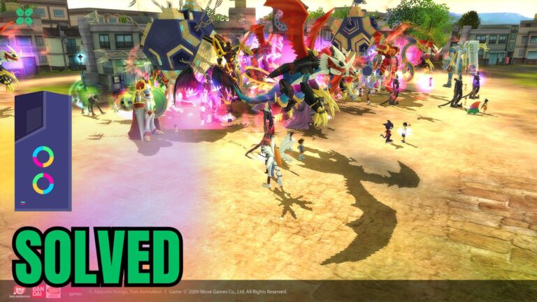 Artwork of Digimon Masters Online and its fix of crashing by TCG