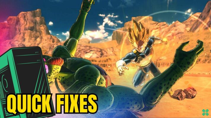 Artwork of Dragon Ball Xenoverse 2 and its fix of crashing by TCG