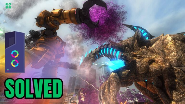 Artwork of Earth Defense Force 5 and its fix of crashing by TCG