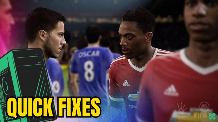 Artwork of FIFA 17 and its fix of crashing by TCG