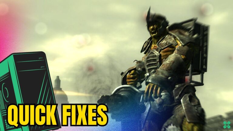 Artwork of Fallout 3 and its fix of crashing by TCG