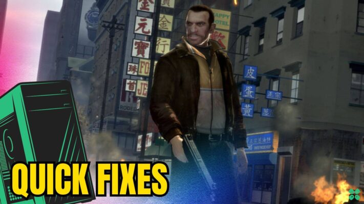 Artwork of Grand Theft Auto IV and its fix of crashing by TCG