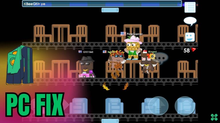 Artwork of Growtopia and its fix of lagging by TCG